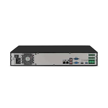 INVD 3032 c/HD 4TB - GRAVADOR DIGITAL DE VÍDEO EM REDE - 32 CANAIS - 4K - RECONHECIMENTO FACIAL, DETECÇÃO INTELIGENTE DE PESSOAS E VEÍCULOS, LINHA E CERCA VIRTUAL, LEITURA DE PLACAS - ENTRADAS E SAÍDAS DE ALARME - ATÉ 02 HD - LGPD - H.265+