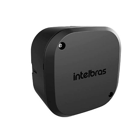 VBOX 1100 BLACK - CAIXA DE PASSAGEM P/ CÂMERAS DE CFTV, COR PRETA, CASE PLÁSTICO, COMPATÍVEL COM MODELOS DOME E BULLET, INSTALAÇÃO INTERNA.