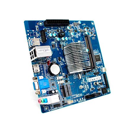 Mother Pcware IPX4020E c/Celeron Dual Core N4020 Mini-ITX DDR4