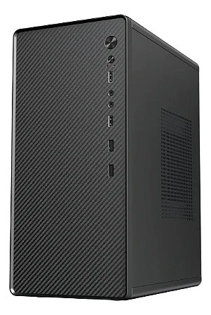 Gabinete C3 Tech Mini Tower Micro ATX MT-38BK C/Fonte 200W Preto