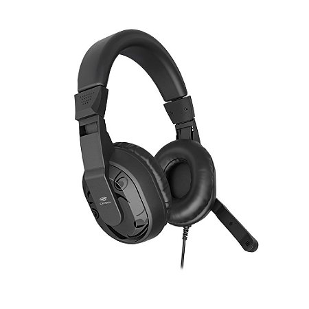 Headset C3 Tech C/ Microfone USB Preto PH-300BK