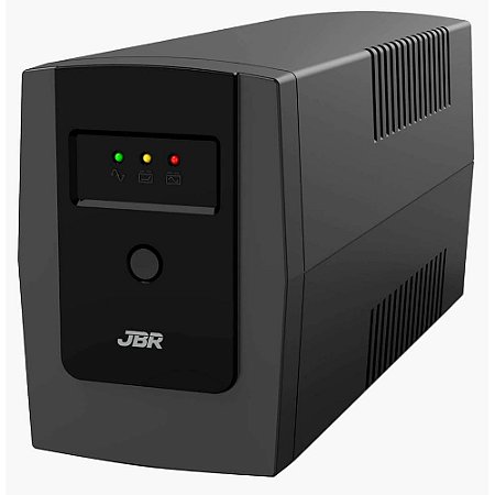 Nobreak 600VA JBR Guard, 3T, Entrada e Saida 115V Preto
