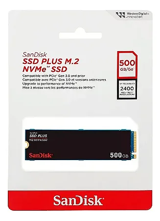 SSD M2 500GB SANDISK NVME PCIE