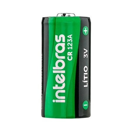 BATERIA DE LITIO 3V CR 123A (BLISTER COM 1 UN) INTELBRAS