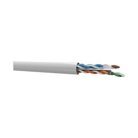 CABO LAN SOHOPLUS U/UTP CAT.6 24AWGX4P CMX BRANCO CX 305M FURUKAWA