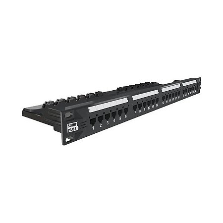 PATCH PANEL 24 PORTAS CAT.5E T568 A/B SOHOPLUS FURUKAWA