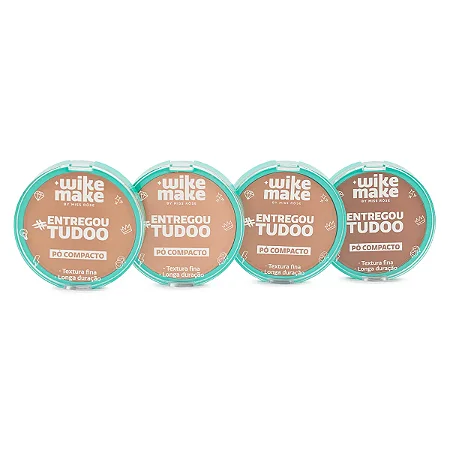 Pó Compacto Wike Make