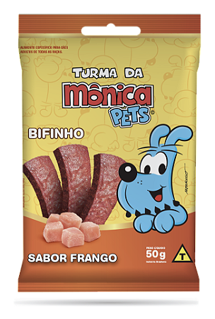 Turma da Mônica Bifinho Sabor Frango 50g