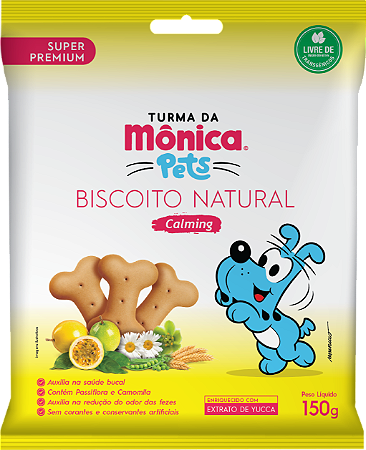 TURMA DA MONICA - BISCOITO CALMING 150GR