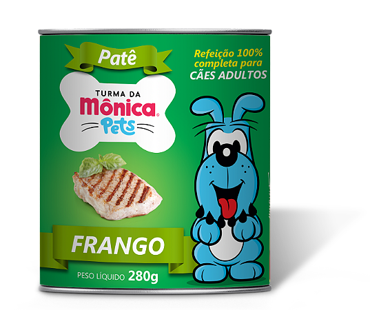 Patê para Cães Adultos Sabor Frango 280g