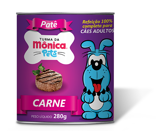 Patê para Cães Adultos Sabor Carne 280 g