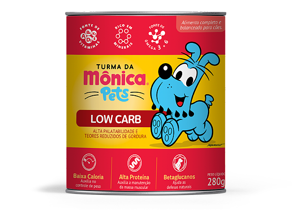 Alimento Funcional Turma da Mônica Low Carb - 280g