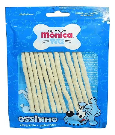 Ossinho Palito Bidu Turma Mônica Pets 6mm 12un