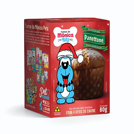 Panettone para cães