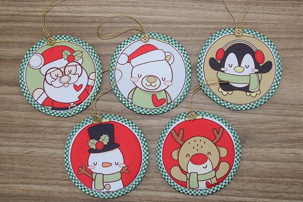 Enfeite para árvore de Natal (Und)