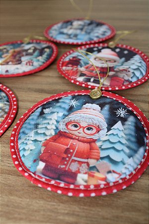 Enfeite para árvore de Natal (Und)