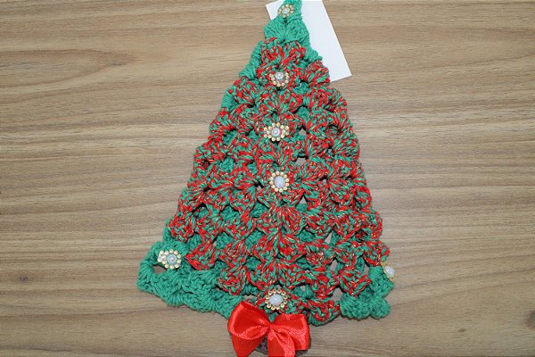 Árvore de Natal de Crochê
