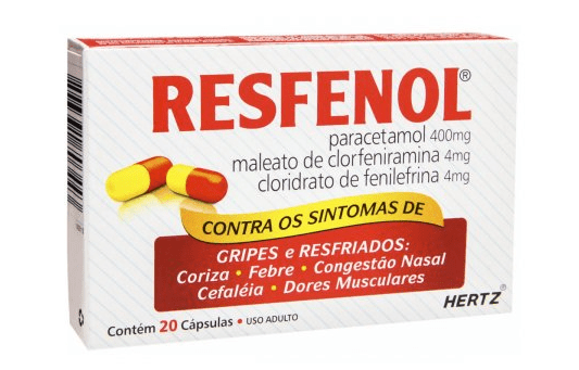 Resfenol com 20 Cápsulas