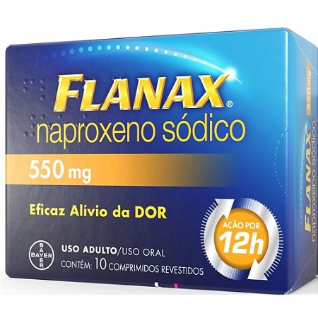 Flanax 550mg com 10 Comprimidos