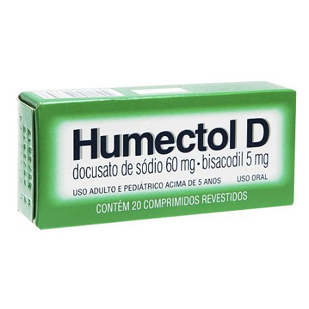 Humectol D 5+60mg 20 Drágeas