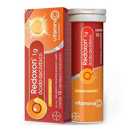 Redoxon 1g 10 Comprimidos Eferv Laranja