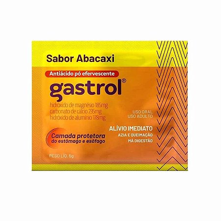 Gastrol Pó Sabor Abacaxi 5g
