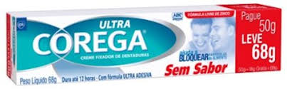 Corega Ultra Creme Fixador 68g