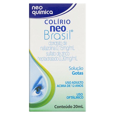 Colírio Neo Brasil Solução Oftálmica 20ml