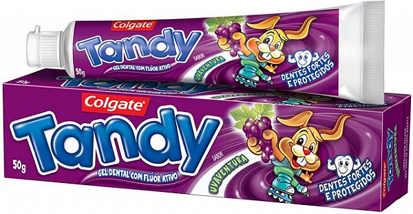 Creme Dental Infantil Tandy Uva 50g