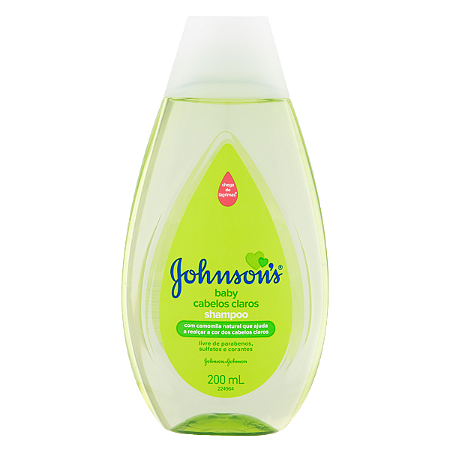 Shampoo Johnson's Baby Cabelos Claros 200ml
