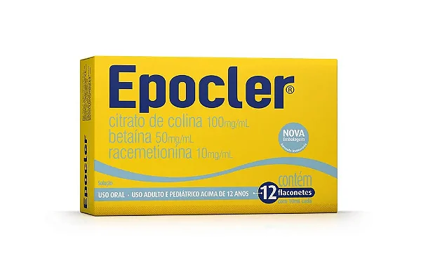 Epocler com 12 Flaconetes com 10ml cada