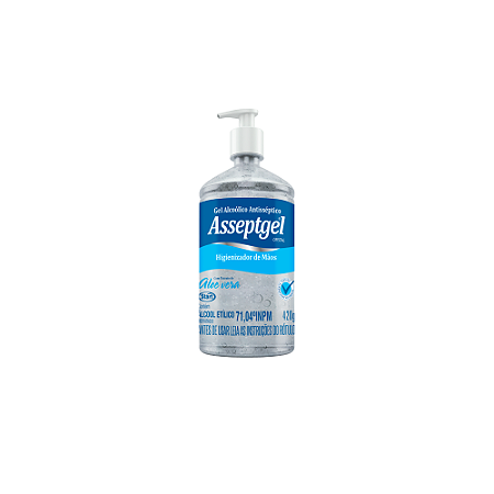 Álcool Asseptgel Cristal 420g