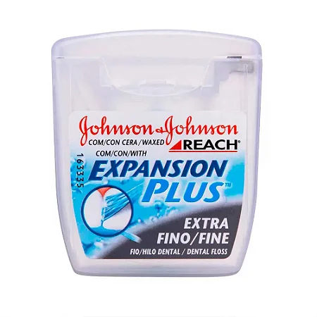 Fio Dental Johnson's Extra Fino 50m