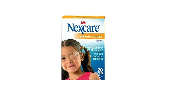 Protetor Ocular Nexcare Infantil com 20 Unid.