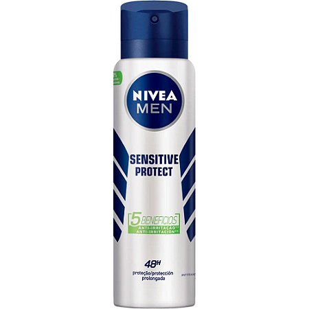 Desodorante Nivea Men Sensitive Protect Aerosol 150ml