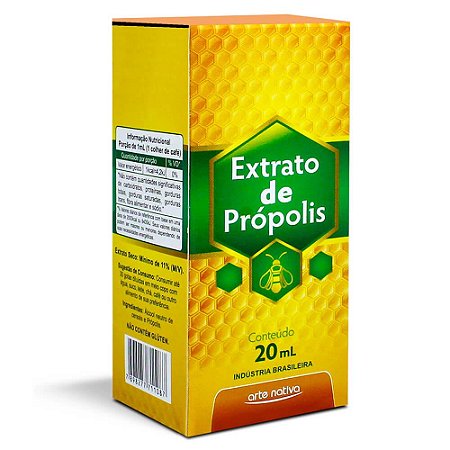 Extrato de própolis Arte Nativa 20 ml