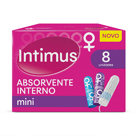 Absorvente Interno Intimus Mini 8 un
