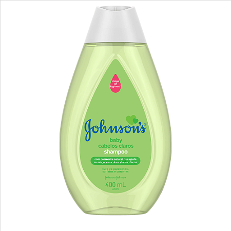 Shampoo Johnson's Baby Cabelos Claros 400ml