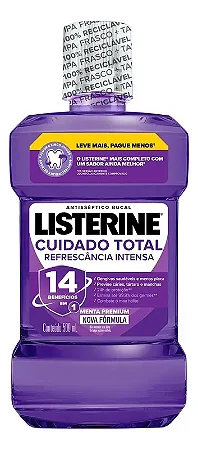Enxaguante Listerine Cuidado Total 500ml
