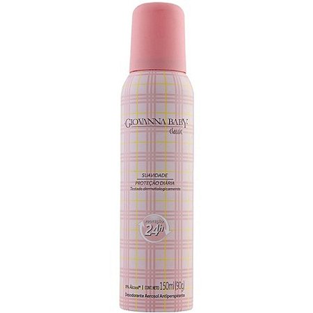 Desodorante Giovanna Baby Rosa Aerosol 150ml