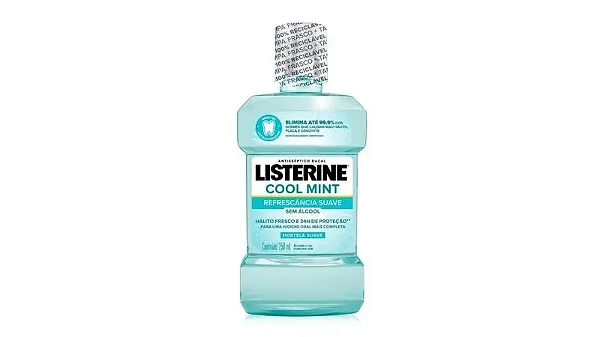 Enxaguante Listerine Zero Álcool 250ml