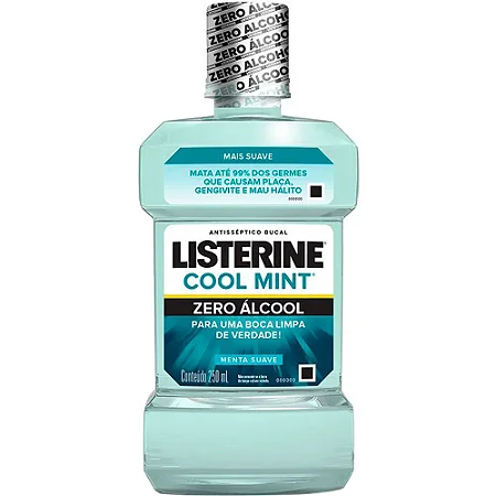 Enxaguante Listerine Zero Álcool 500ml