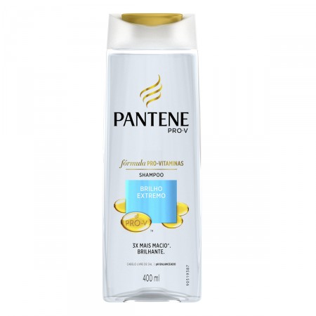 Shampoo Pantene Brilho Extremo 400ml