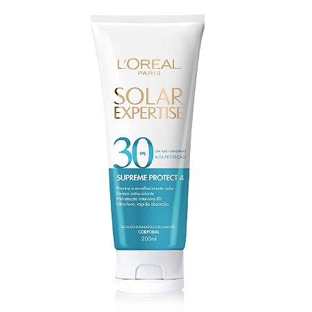 Protetor Solar Loreal Expertise FPS 30 Supreme L'Oréal 200ml