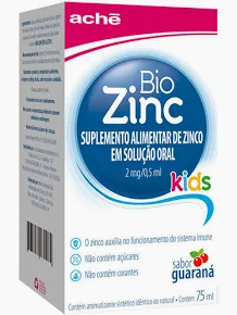 Biozinc Kids Solução 2mg/ml 75ml