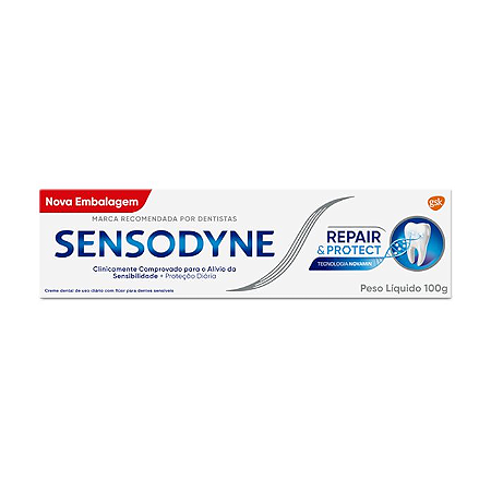 Creme Dental Sensodyne Repair & Protect 100g