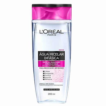 Loreal Água Micelar 5 em 1 Bifásica 200ml