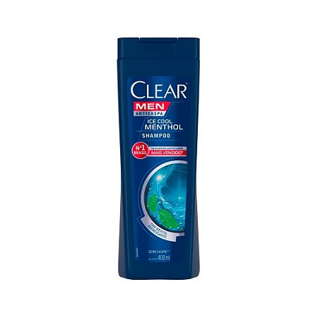 Shampoo Clear Men Ice Cool Menthol 400ml
