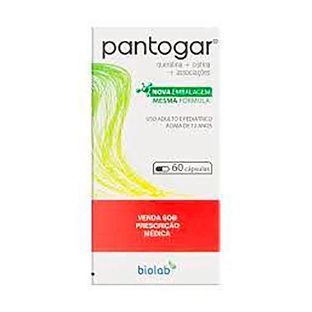 Pantogar com 60 Cápsulas