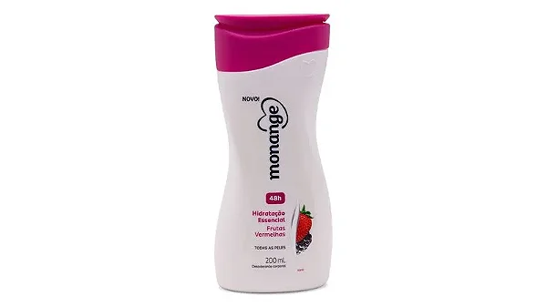 Hidratante Desodorante Monange Frutas Vermelhas 200ml